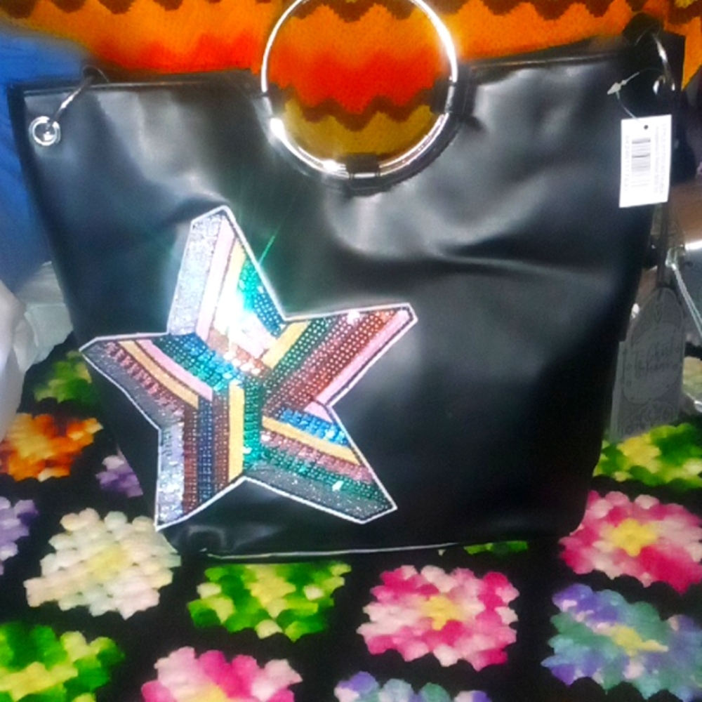 Cute Bag w star ⭐ and sequins